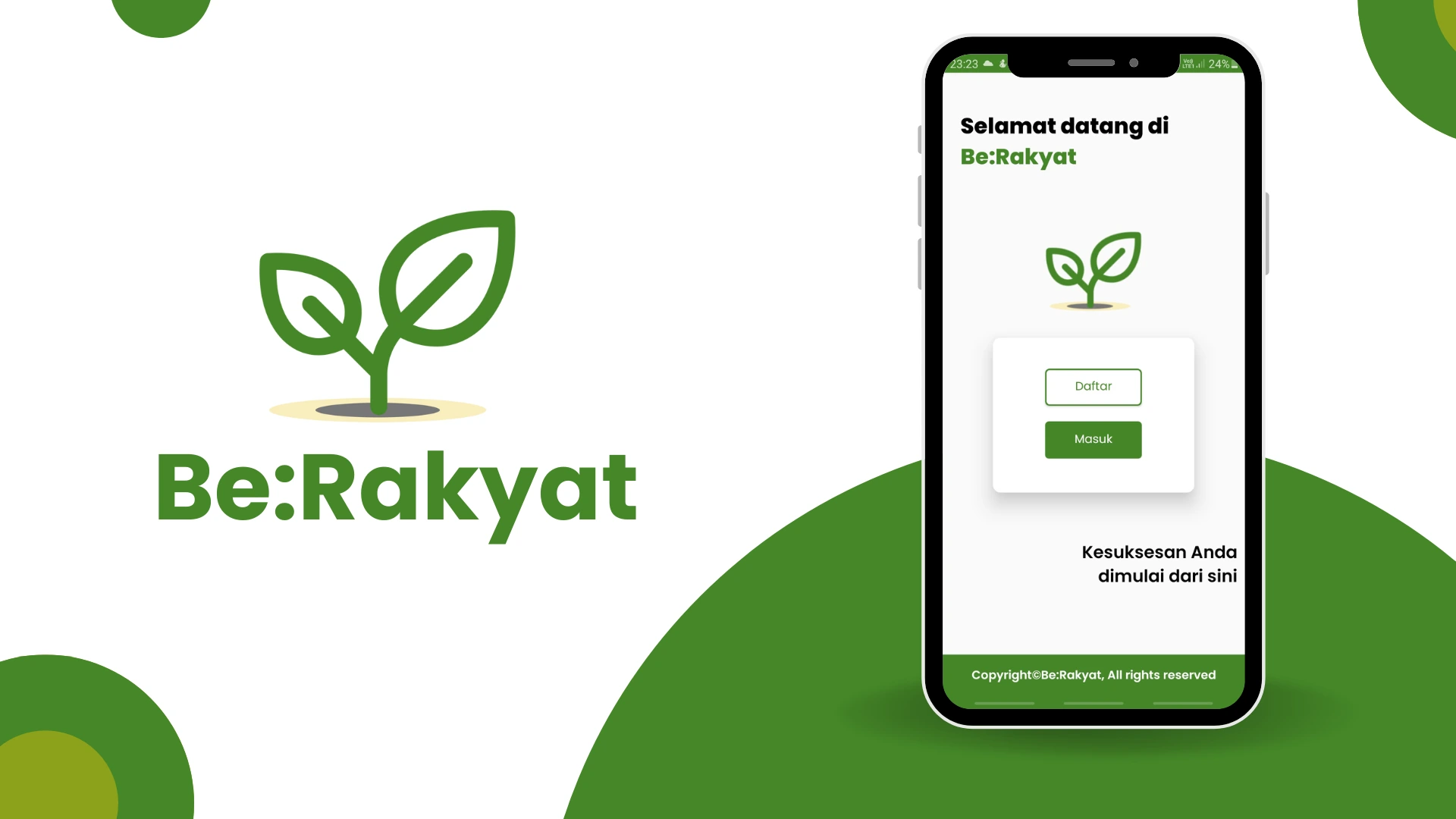 Be:Rakyat Mobile App