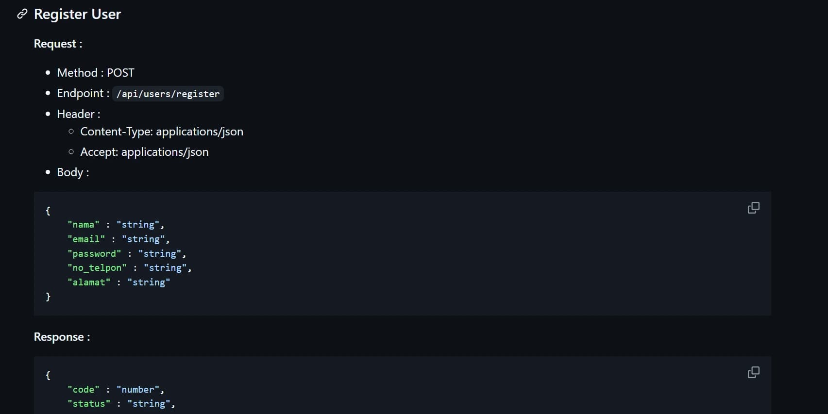 Garbage Donation REST API