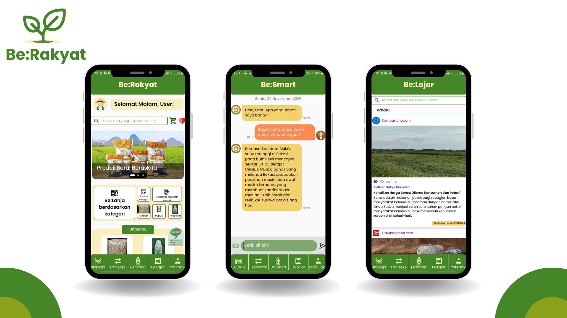 Be:Rakyat Mobile App screenshot 2