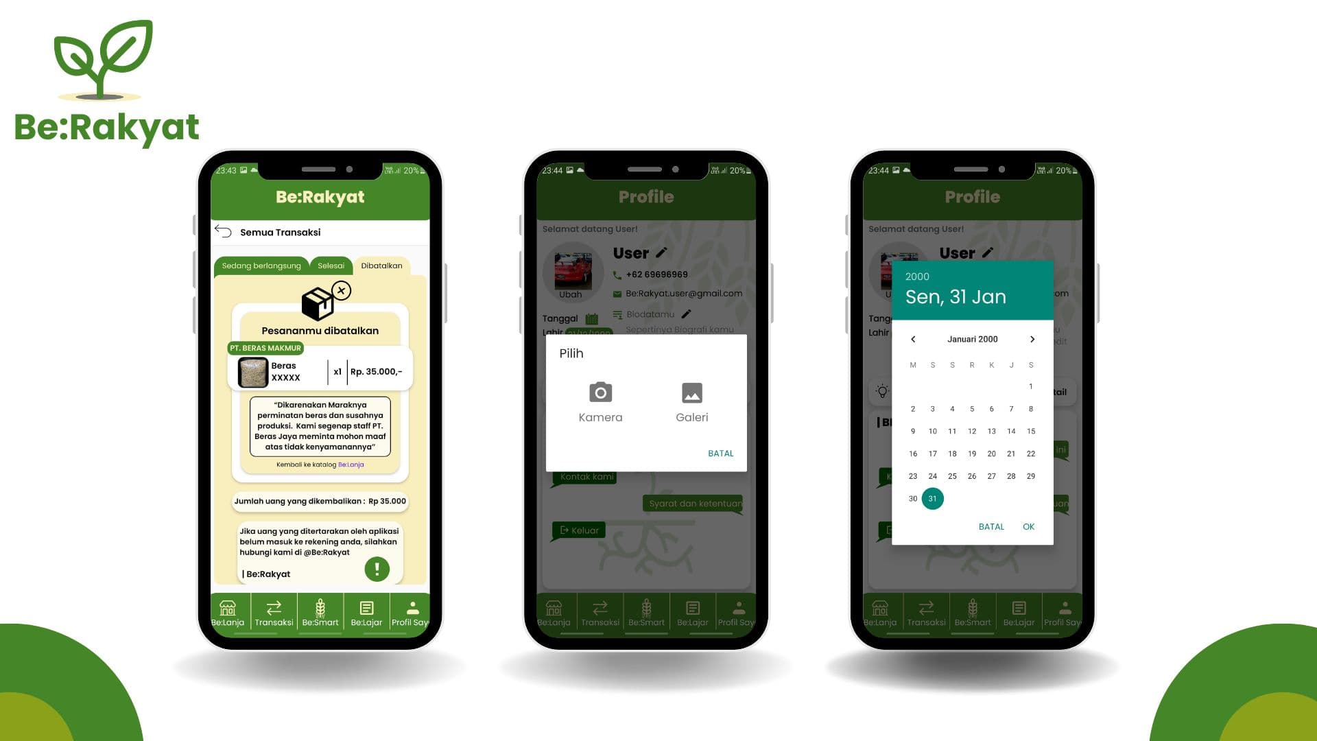 Be:Rakyat Mobile App screenshot 5